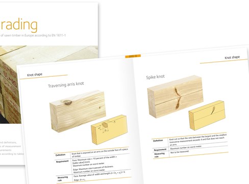 Ny publikation definierar kvalitet och regler för sågade trävaror i Europa